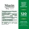 Natures Bounty Niacin 500mg Flush Free Cellular Energy Support Supports Nervous System Health 120 Capsules