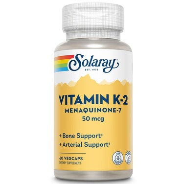 SOLARAY K2 Mk7 50 Mcg VCapsules  60 Count