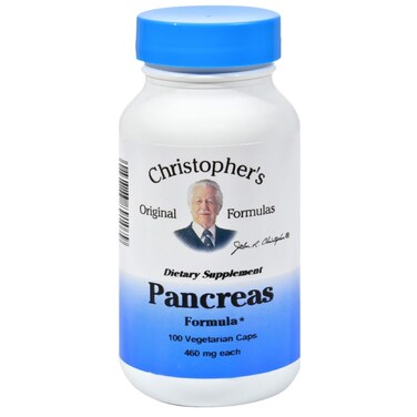 Christophers Original FormulasPancreas Formula  Pancreas Cleanse Detox  Repair  Probiotics for Digestive Health