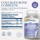 SOLARAYCollagen Bone Complete  Advanced Bone Matrix Formula with Plant Calcium  Magnesium  30 Servings  90 VegCaps