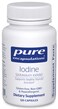 Pure Encapsulations Iodine  Supplement to Support The Thyroid  Help Maintain Healthy Cellular Metabolism  with Premium Potassium Iodide  120 Capsules