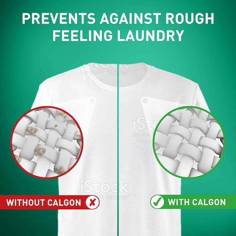 CalgonHygiene Plus Washing Machine Cleaner  Limescale Remover Water Softener Tablets Unscented 65 Tablets Pack of 1