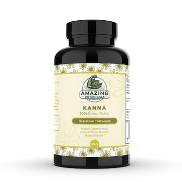 Kanna Extract Tablets  Sceletium Tortuosum 10000 mg Each  Enhances Energy Boosts Mood Immune System Booster 30 Tablets