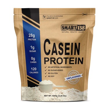 100 Pure Micellar Casein Protein No Junk No Fillers  Cold Processed GlutenFree rBSTrBSHFree NonGMO USA Keto Zero Carb Natural BCAAs 1000g  22lbs Unflavored