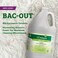 Biokleen BacOut Enzyme Stain  Odor Remover  128 Ounces  Destroys Stains  Odors Safely for Pet Stains Laundry Diapers Wine Carpets  More EcoFriendly NonToxic