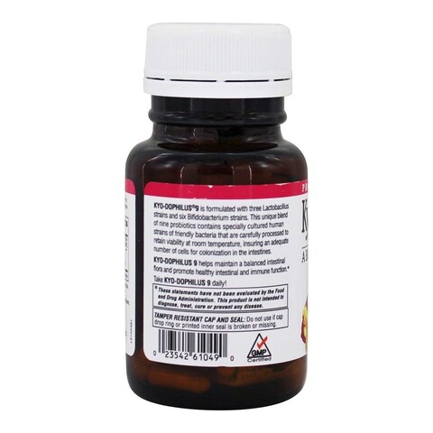 Kyolic KyoDophilus Multi 9 Probiotic for Strong Gut Health Balance and Support 90 Capsules Total
