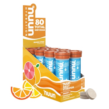 NuunHydration Immunity Electrolyte Tablets With 200mg Vitamin C Orange Citrus 8 Pack 80 Servings