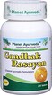 Gandhak Rasayan Tablets  2 Bottles Each 120 Tablets 500mg  Planet Ayurveda
