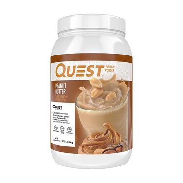Quest Nutrition Peanut Butter Protein Powder 23g Protein 1g Sugar Low Carb Gluten Free 3 Pound 43 Servings