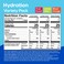 HYDRANT Hydrate Variety 30 Stick Packs Electrolyte Powder Rapid Hydration Mix Hydration Powder Packets Drink Mix Helps Rehydrate Better Than Water