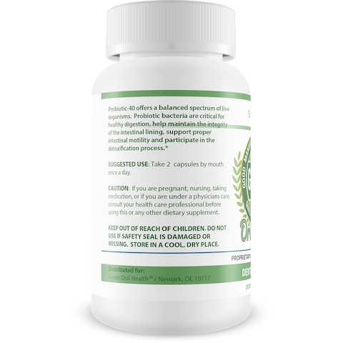 Advanced Oral Probiotics  Attack Bad Breath with Good Bacteria to Help Maintain A Healthy Balanced Immune System  40 Billion CFU Formula  Support Mouth Thorat Gut and Overall Health