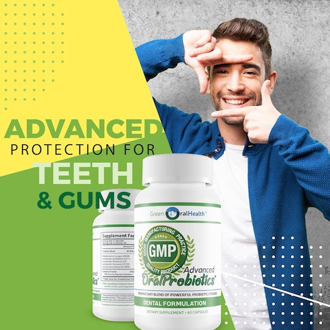 Advanced Oral Probiotics  Attack Bad Breath with Good Bacteria to Help Maintain A Healthy Balanced Immune System  40 Billion CFU Formula  Support Mouth Thorat Gut and Overall Health