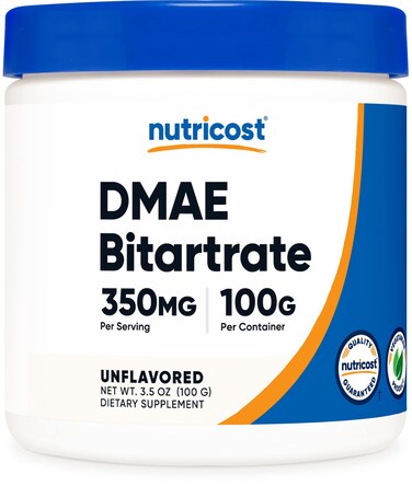 Nutricost Pure DMAEBitartrate Powder 100 Grams
