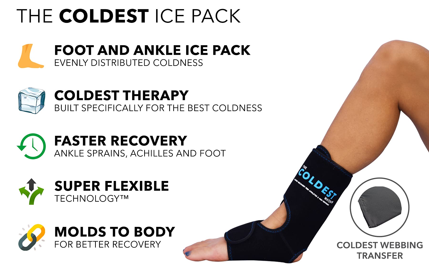 ice pack for achilles heel