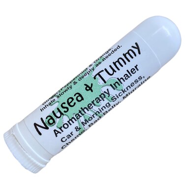 Urban ReLeafNAUSEA  TUMMY Aromatherapy Inhaler Relief Car Morning Sickness Chemo Queasiness Bad Belly Migraine Quease Medication illness Inhale Deeply for fast relief 100 Natural Drug Free