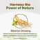 Go NutraSiberian Ginseng Powder 41 Extract 4X times Stronger Eleuthero Root Extract NonGmo 4oz