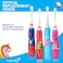 KidzSonic Rocket and Unicorn Electric Toothbrush Replacement Brush Heads  Pack of 4 Ages 3 Years