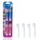 KidzSonic Rocket and Unicorn Electric Toothbrush Replacement Brush Heads  Pack of 4 Ages 3 Years