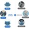Large Gel Ice Pack  Microwavable Heating Pad for Neck Shoulder Upper Back Pain Relief  Reusable Weighted Cold Pack for Injuries  Hot  Cold Compress Therapy for Swelling Bruises Surgery