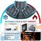 Large Gel Ice Pack  Microwavable Heating Pad for Neck Shoulder Upper Back Pain Relief  Reusable Weighted Cold Pack for Injuries  Hot  Cold Compress Therapy for Swelling Bruises Surgery