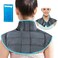 Large Gel Ice Pack  Microwavable Heating Pad for Neck Shoulder Upper Back Pain Relief  Reusable Weighted Cold Pack for Injuries  Hot  Cold Compress Therapy for Swelling Bruises Surgery