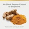 Natures BountyAdvanced Turmeric Curcumin provides 750 better absorption without Black Pepper Extract or Bioperine 60 Count Capsules 60 Servings