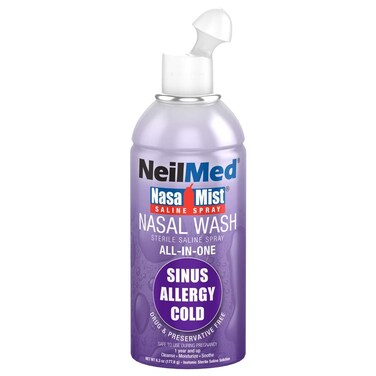 NeilMedNasaMist All in One Multi Purpose Saline Spray 63 Fl Oz