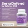 SerraDefend Biofilm Defense Digestion  Systemic and Digestive Enzymes  Serrapeptase Nattokinase Protease Cellulase  60 Capsules 2 Month Supply
