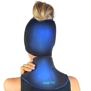 Migraine Relief Cap  Neck Ice Pack Wrap  Double Gel  Neck Pain Relief  Migraine Ice Pack Neck Ice Wrap Migraine Relief Cold  Heat Compression Migraine Relief Neck Ice Pack Wrap