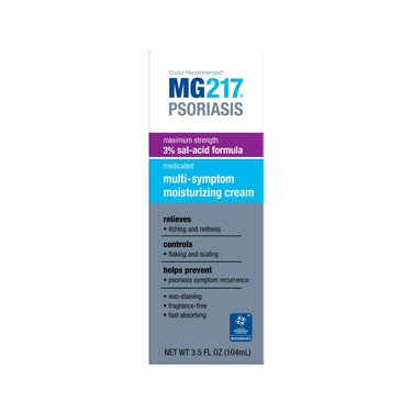 MG217Psoriasis Medicated MultiSymptom Cream 35 oz Pack of 3