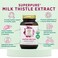 PURE SYNERGY SuperPure Milk Thistle Extract  Milk Thistle Liver Detox and Cleanse Supplement  Organic Milk Thistle Extract with Silymarin  for Healthy Liver Support 60 Capsules