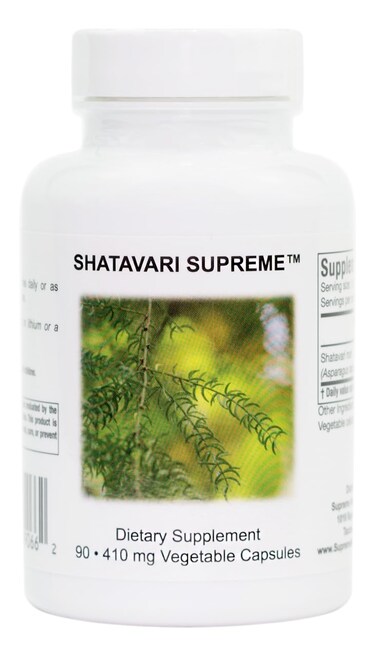 SupremeNutrition Shatavari Supreme 90 Pure Shatavari Root Vegetarian Capsules