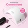 SUNUVUV LED Nail Lamp Gel UV Light Nail Dryer for Gel Nail Polish Curing Lamp with Sensor 2 Timer SUN9C Blue Gift for Women Girl