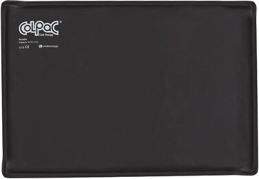 Chattanooga ColPac  Reusable Gel Ice Pack  Black Polyurethane  Oversize  125 in x 185 in  Cold Therapy  Knee Arm Elbow Shoulder Back  Aches Swelling Bruises Sprains Inflammation