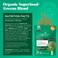 Navitas OrganicsSuperfood Greens Blend for Detox Support Moringa  Kale  Wheatgrass 63oz Bag 30 Servings  Organic NonGMO Vegan GlutenFree Keto  Paleo