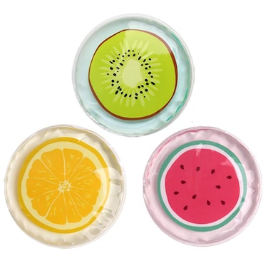 Hilph Kid Ice Packs for Boo Boos Reusable Toddler Ice Packs Hot Cold Compress for Kids Injuries Round Children Hot  Cold Gel Ice Pack for Bumps  Bruises Wisdom Teeth 3 Packs