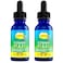 2 Bottles Liquid Vitamin D3 K2 Drops 5000 IU with MCT Oil  Vegan Liquid Vitamin D Supplement to Boost Energy Levels Mood and Immune System Unflavored No Odor GlutenFree NonGMO 2 Fl Oz