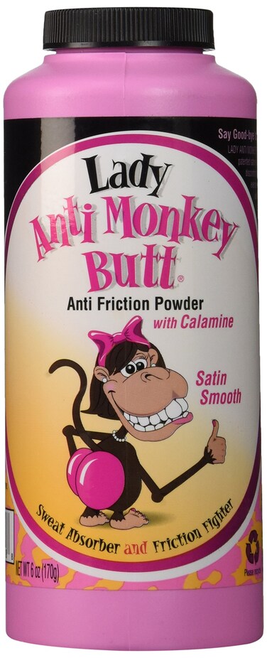 Lady AntiMonkey Butt Powder with Cornstartch  Net Wt 6 ozHealth and Beauty Misc