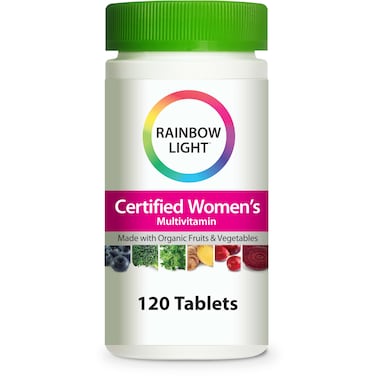 Rainbow LightRainbow Light Certified Womens Multivitamin Multivitamin Supplement 120 Caps Pack May Vary