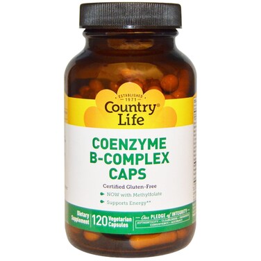 Country Life Vitamins Coenzyme BComplex 120 Vcap