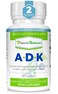 Power By Naturals ADK Vitamin Supplement Vitamin A Vitamin D3 5000 iu and Vitamin K2 MK7 Support Bone Health Vitamin ADK Supplement Pure Vitamin D3 K2 MK7  A 60 Capsules 2 Month Supply