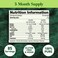 Good Natured Premium Chlorella Spirulina Powder  85 Servings  NonGMO  Sunlight Grown  Deep Green Color  Cracked Cell Wall  Alkalyzing  High Protein  Vegan Organic Capsules  Mountain Water