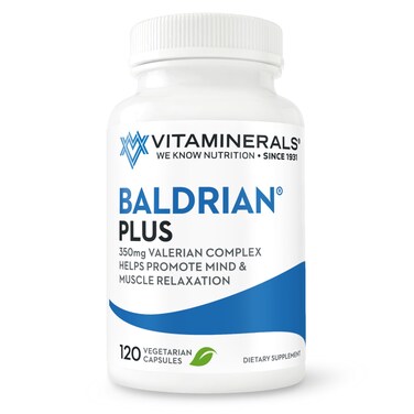 33 Baldrian Plus Natural Relaxing Support Standardized Valerian Extract 120