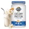 Garden of LifeCreamy Vanilla Cookie Protein Powder  Oatmilk 20g Organic Vegan Plant Based Protein Coconut Water MCTs Sprouted Grains Prebiotics Probiotics  NonGMO GlutenFree 190 LB