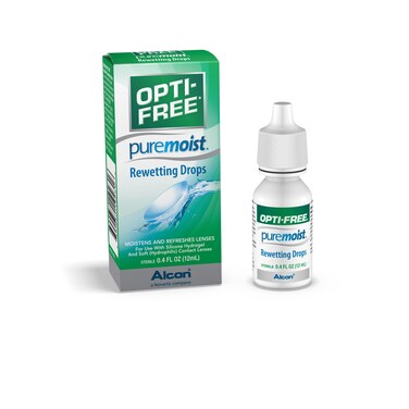 OptiFreePuremoist Rewetting Drops 12mL