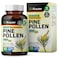 Pine Pollen Powder Capsules  Pine Pollen Capsules for Men and Women Health Support  Herbal Supplement for Immune Support  100 Vegan Capsules
