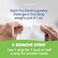Tru EarthCompact Dry Laundry Detergent Sheets Unscented  Up to 64 Loads 32 Sheets  ParabenFree  Original EcoStrip Liquidless Laundry Detergent Travel Laundry Sheets