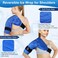 Atsuwell Shoulder Ice Pack Rotator Cuff Cold Therapy Reusable Gel Ice Wrap for Shoulder Injuries and Pain Relief Bursitis Tendonitis Swelling Recovery for Man and Women Blue