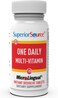 Superior SourceOne Daily MultiVitamin Quick Dissolve MicroLingual Tablets 100 Ct with Vitamins A C D3 E B12 and All B Vitamins Stress Heart  Immune Support NonGMO