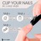 Tweezer Guru Nail Clippers  2 Pack Professional Stainless Steel Toe  Finger Nail Clipper Set for Men Women and Kids  Curved Edge Matte Black